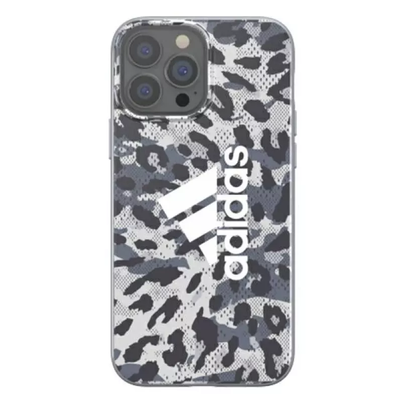 Adidas OR SnapCase Leopard vāciņš Apple iPhone 13 Pro Max, pelēks