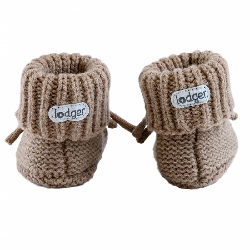 Lodger Slipper Folklore merino vilnas zīdaiņu čības, Buffalo, 0-6 m (SLM 535_0-6)