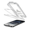 Tech-Protect Quick Set+ rūdītā stikla ekrāna aizsargs Apple iPhone Air, melns (2 gab.)