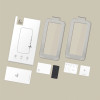 Tech-Protect Quick Set+ THP4498 rūdīta stikla ekrāna aizsargs Apple iPhone 17, melns (2 gab.)