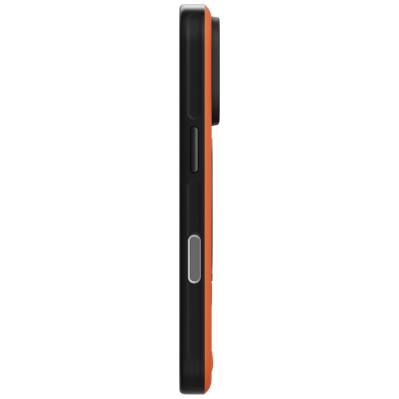 UNIQ Elix vāciņš Apple iPhone 18 Pro / 17 Pro, 360 rotējošs statīvs, oranžs
