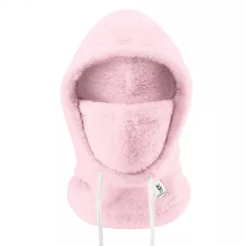 Qunature Arctic Velvet slēpošanas balaklava, izmērs M, rozā