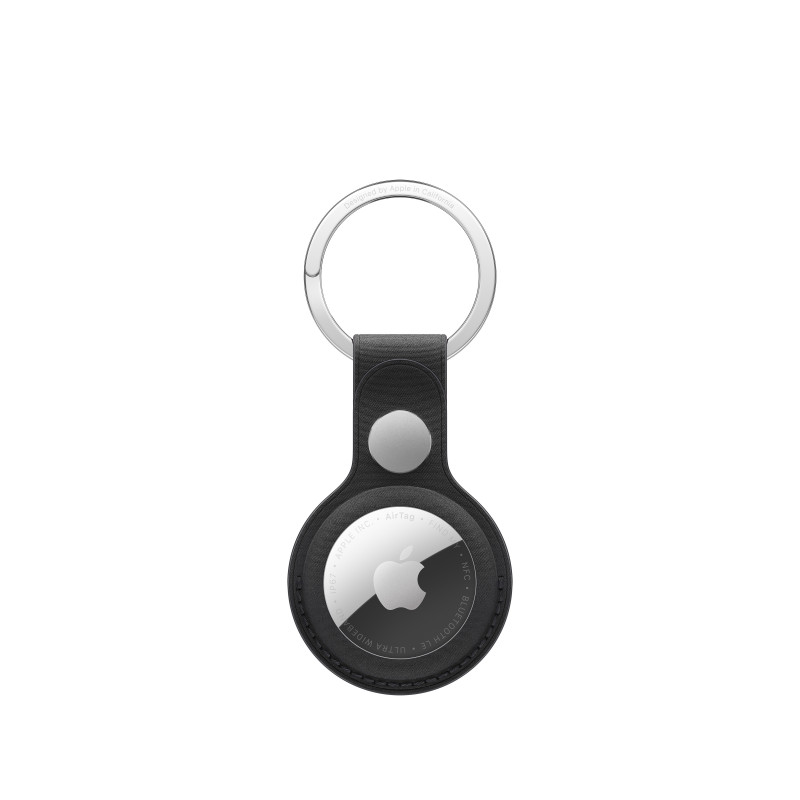 Apple AirTag FineWoven atslēgu piekariņš, melns
