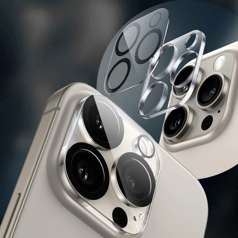 Tech-Protect Cam Fit+ kameras objektīva rūdītais stikls Apple iPhone 17, caurspīdīgs