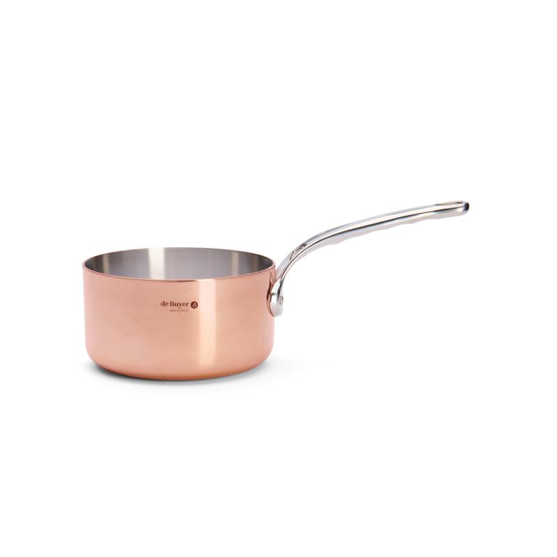 deBuyer De Buyer Inocuivre vara tērauda klātais kastrolis 16 cm (6406.16)