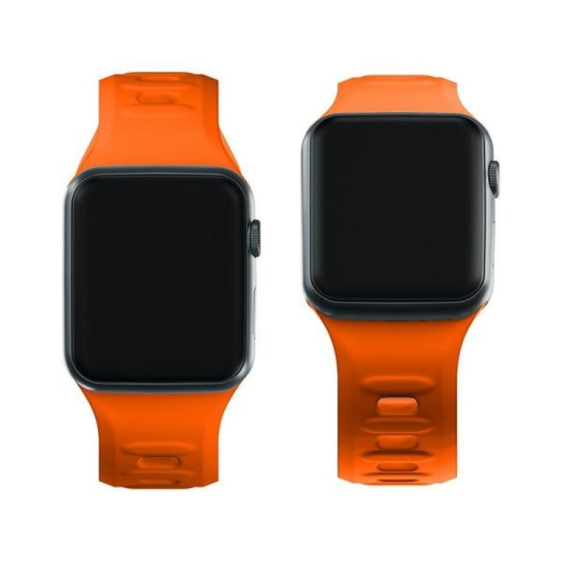 3mk silikona pulksteņa siksniņa Apple Watch 38/40/41 mm, oranža