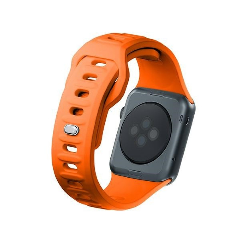 3mk silikona pulksteņa siksniņa Apple Watch 38/40/41 mm, oranža