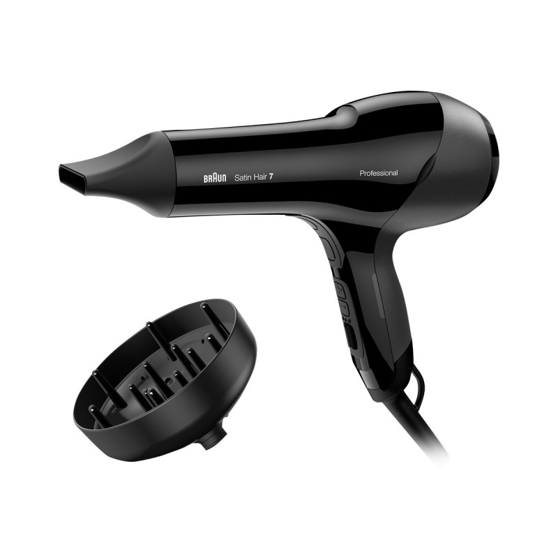 Braun Satin Hair 7 SensoDryer HD785 matu fēns, melns