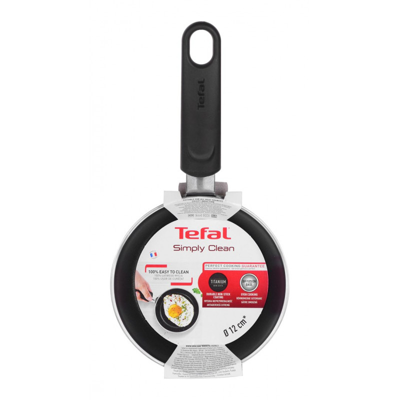 Tefal Simply Clean B56700 universālā panna, apaļa, 12 cm