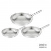 Tefal Duetto On B866S334 pannu komplekts, 3 gab., 20/24/28 cm, nerūsējošais tērauds