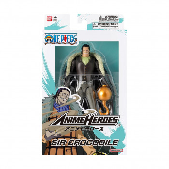 Bandai Anime Heroes One Piece - Crocodile darbības figūra