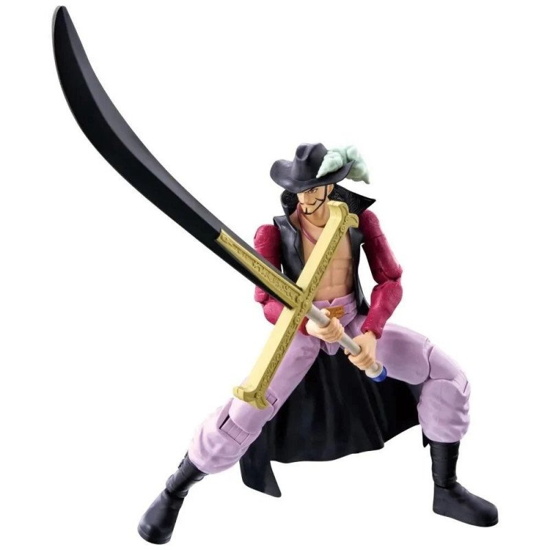 Bandai Anime Heroes One Piece - Dracule Mihawk darbības figūra