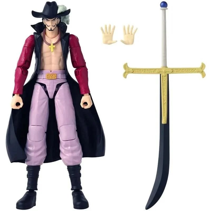 Bandai Anime Heroes One Piece - Dracule Mihawk darbības figūra