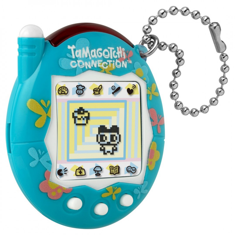 Bandai Tamagotchi Connection - Blue Butterflies pārnēsājamā elektroniskā spēle
