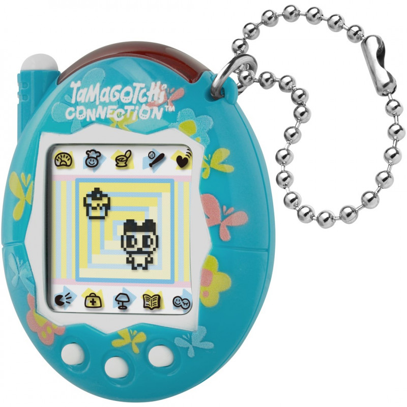 Bandai Tamagotchi Connection - Blue Butterflies pārnēsājamā elektroniskā spēle
