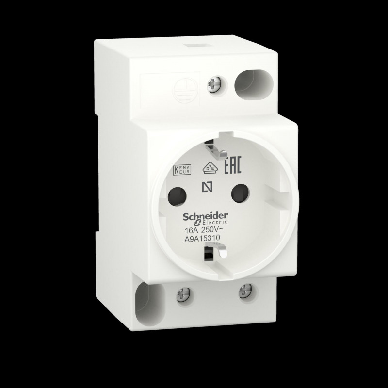 Schneider Electric A9A15310 kontaktligzda, 16 A, 250 V, 2P+E, DIN 49440