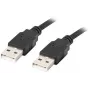 Lanberg USB-A M/M 2.0 kabelis 0,5 m, melns