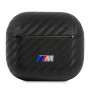 BMW BMA3WMPUCA PU Carbon M Collection vāciņš Apple AirPods 3, melns
