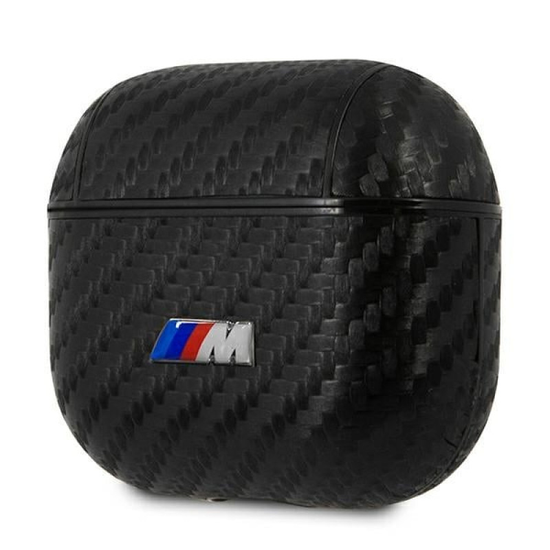BMW BMA3WMPUCA PU Carbon M Collection vāciņš Apple AirPods 3, melns