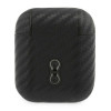 BMW BMA2WMPUCA PU Carbon M Collection vāciņš Apple AirPods 1/2, melns