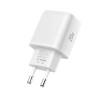 Tech-Protect NCA20 USB-A, USB-C sienas lādētājs PD 20W / QC3.0, balts
