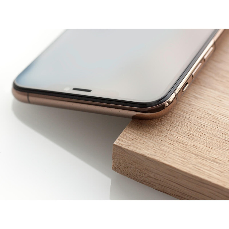 3MK HardGlass Max rūdītais stikls Apple iPhone 8, melns