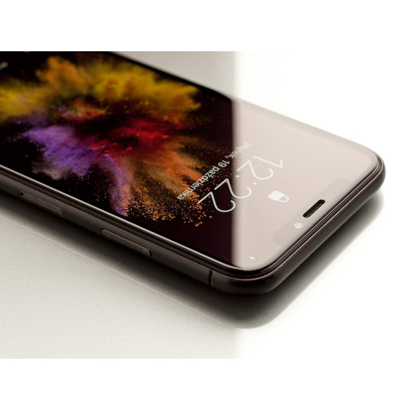 3MK HardGlass Max rūdītais stikls Apple iPhone 8, melns