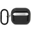 BMW BMA322SWTK vairāku krāsu līniju pārvalks Apple AirPods 3, melns