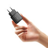 Tech-Protect NCA30 USB-A, USB-C sienas lādētājs PD 30W / QC3.0, melns