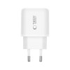 Tech-Protect NCA30 USB-A, USB-C sienas lādētājs PD 30W / QC3.0, balts