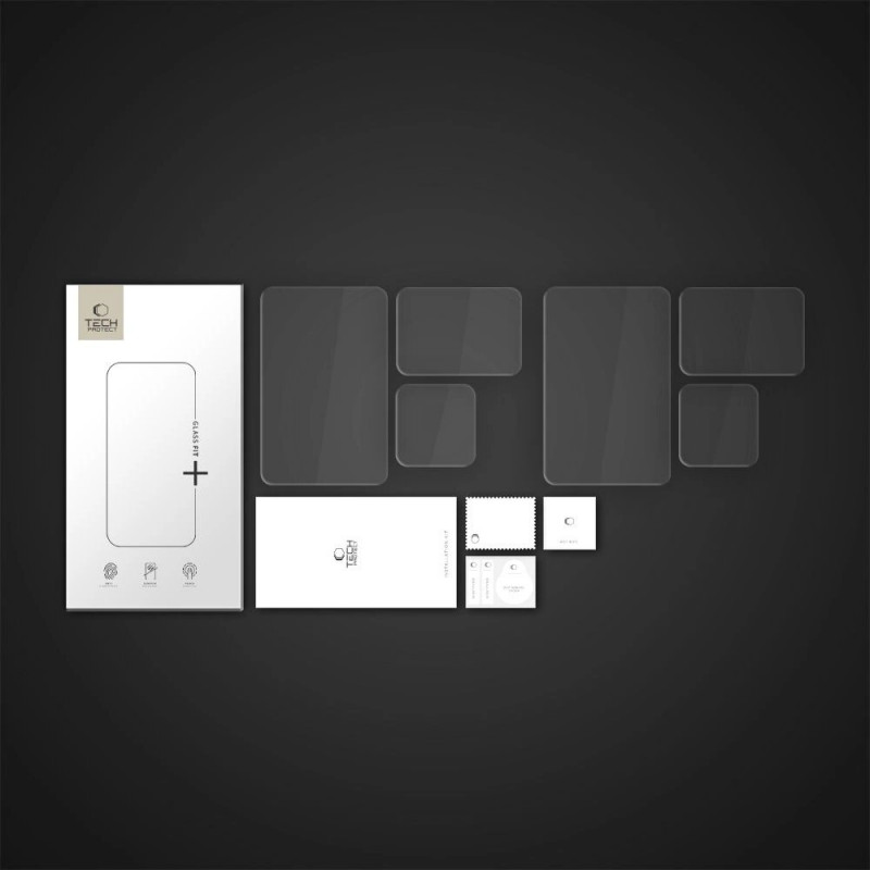 Tech-Protect Glass Fit+ rūdītais stikls GoPro Hero 13 (2 gab.), caurspīdīgs
