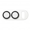 PanzerGlass Fender kameras aizsargs iPhone Duo, balts