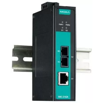 MOXA IMC-21GA-SX-SC-T tīkla multivides pārveidotājs (47419)