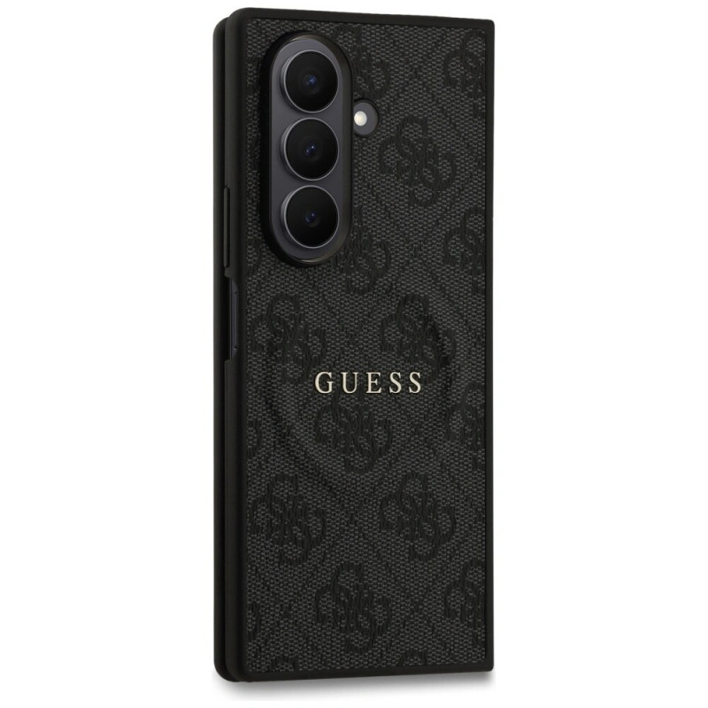 Guess 4G Classic MagSafe vāciņš Samsung Galaxy Z Fold7, melns