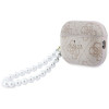 Guess 4G Pearl Strap maciņš Apple AirPods Pro 3, rozā