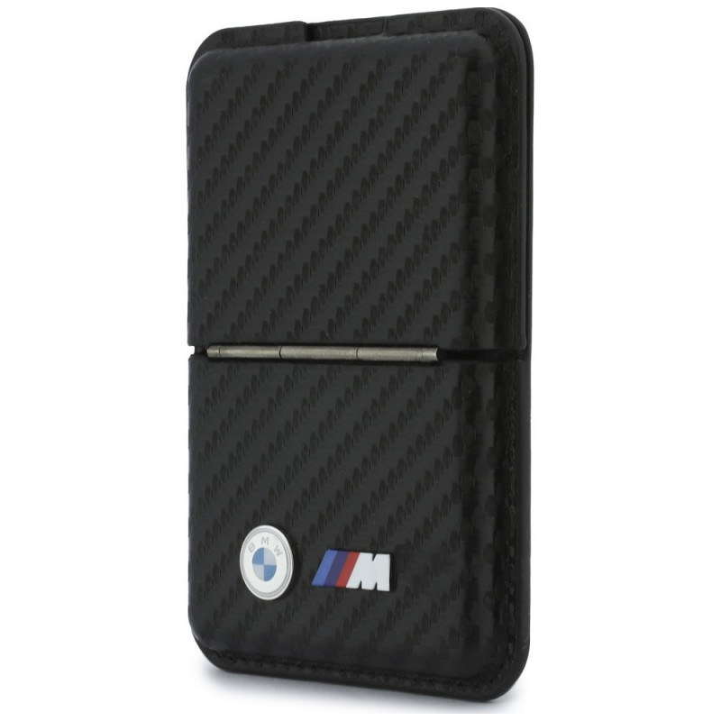 BMW M Carbon Metal Logos MagSafe maks, melns