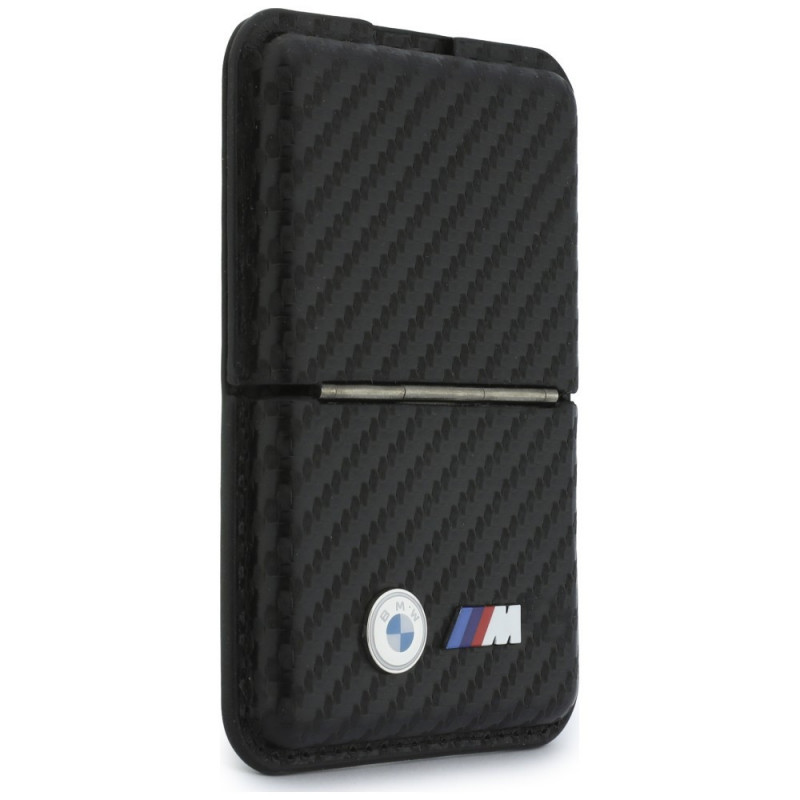 BMW M Carbon Metal Logos MagSafe maks, melns