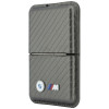 BMW M Carbon Metal Logos MagSafe maks, antracīta