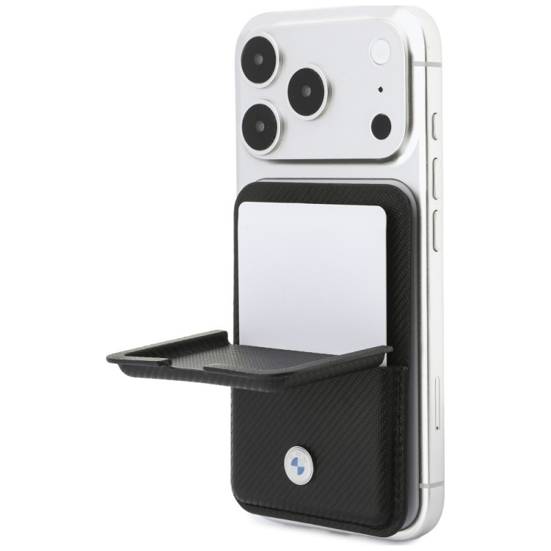 BMW Carbon Metal Logos MagSafe maks, melns