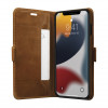 dbramante1928 Copenhagen Slim apvāks ar atlokāmu vāku, graudaina āda, iedeguma krāsā, priekš Apple iPhone 13 mini (CS54GT001324)