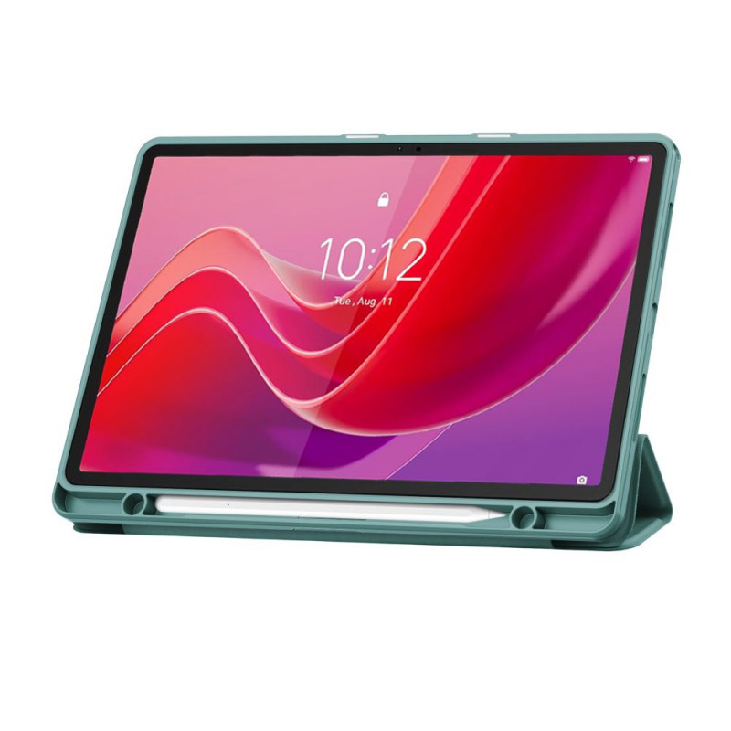 Tech-Protect SmartCase Pen vāks planšetdatoram Lenovo Tab M11 TB-330, zaļš