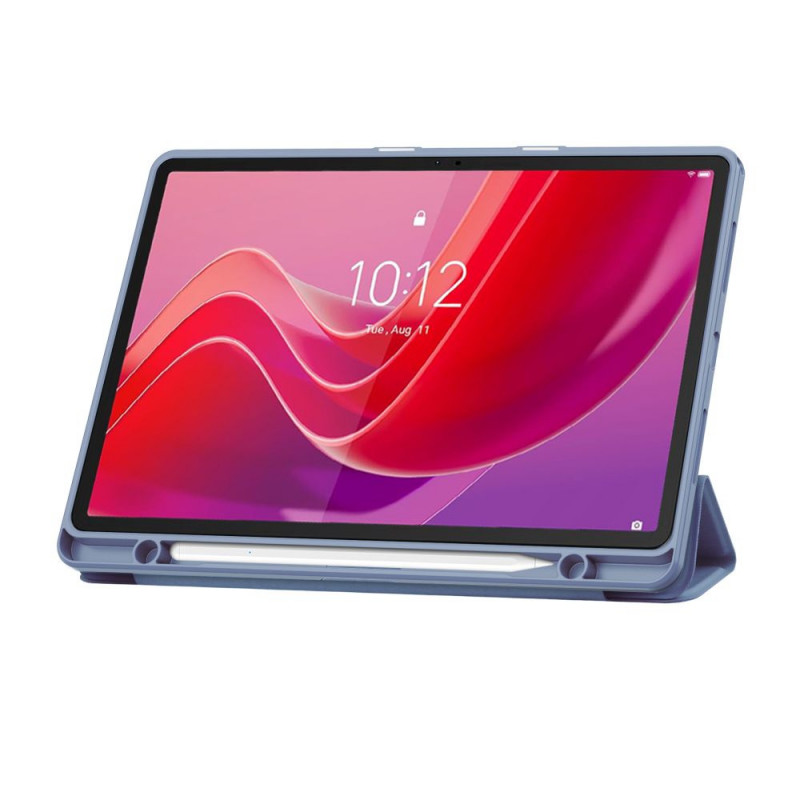 Tech-Protect SmartCase Pen vāks ar pildspalvas nodalījumu Lenovo Tab M11 TB-330, lavandas krāsā