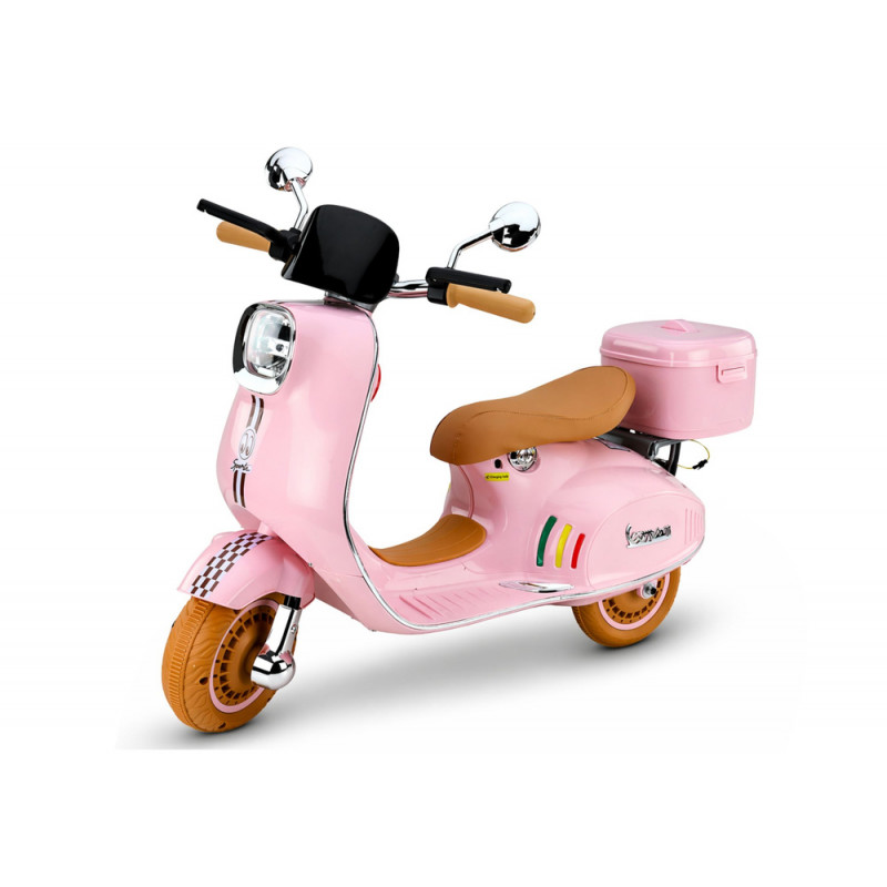 Lean Cars XW-05 akumulatora skrejritenis, 35 W, rozā