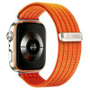 Tech-Protect neilona siksniņa Huawei Watch Fit 3 / 4 / 4 Pro / 5 / 5 Pro, oranža
