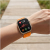 Tech-Protect neilona siksniņa Huawei Watch Fit 3 / 4 / 4 Pro / 5 / 5 Pro, oranža