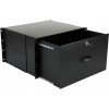 Lanview RAD115BL statīva piederums, 6U, 19 collu, ovāls, 482 mm, 50 kg, melns