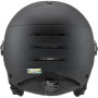 UVEX Wanted Visor slēpošanas ķivere, 58-61 cm (L), melna