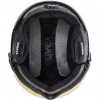 UVEX Wanted Visor slēpošanas ķivere, 58-61 cm (L), melna