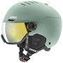 UVEX Wanted Visor slēpošanas ķivere, 58-61 cm (L), zaļa
