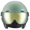 UVEX Wanted Visor slēpošanas ķivere, 58-61 cm (L), zaļa